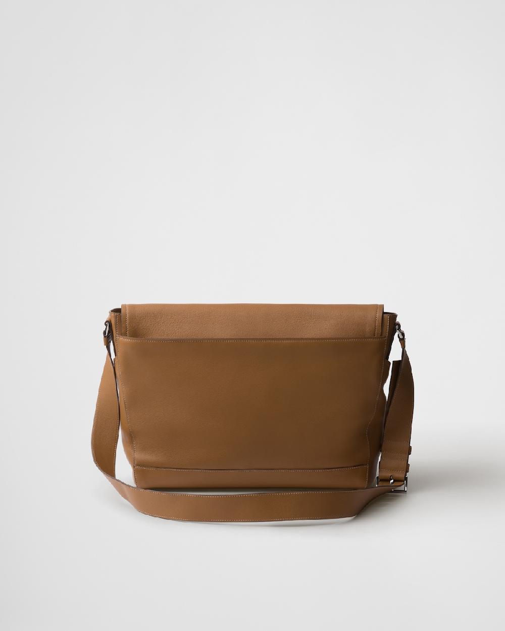 Prada Bolso bandolera de piel Rebajas
