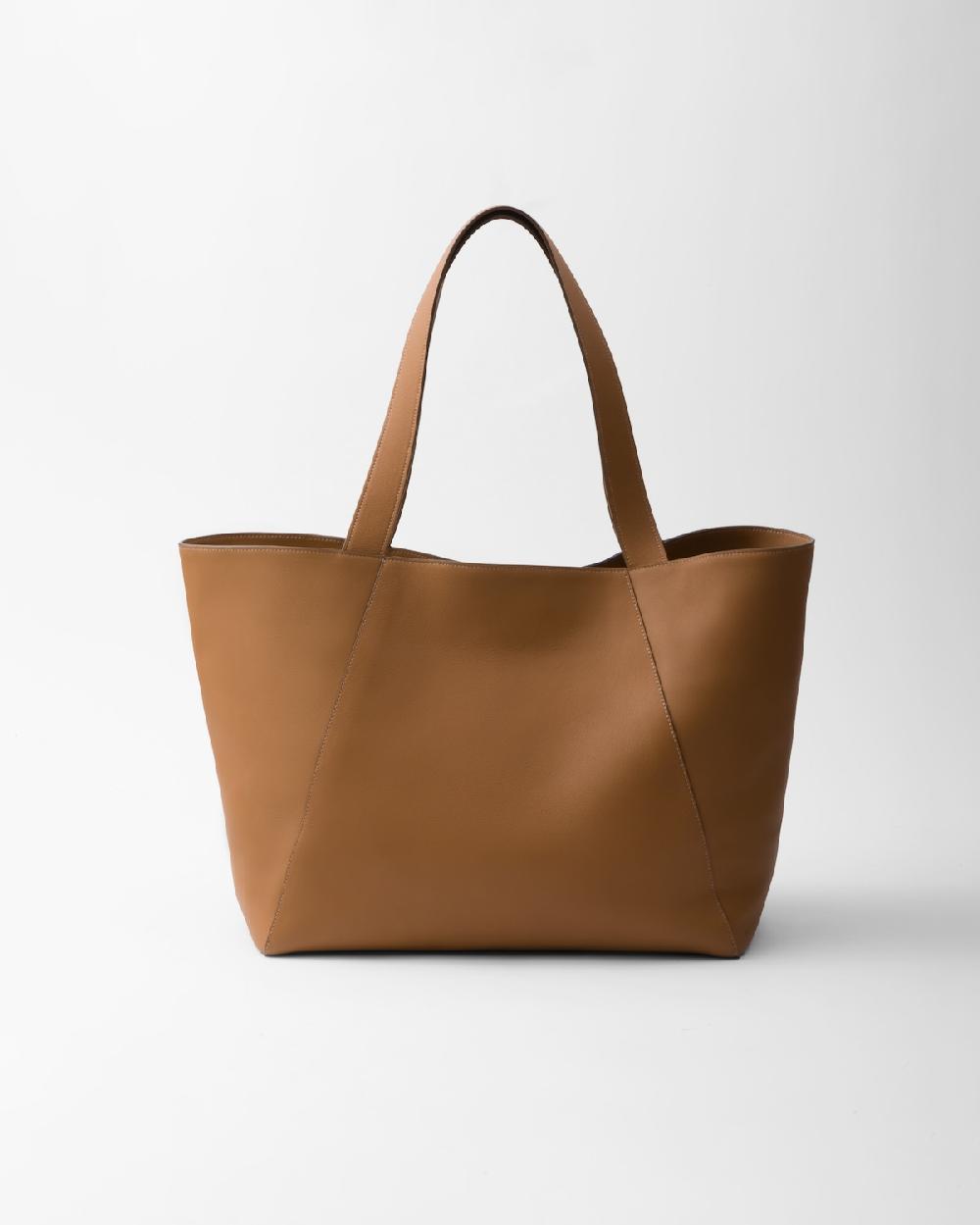 Prada Bolso tote de piel Venta caliente