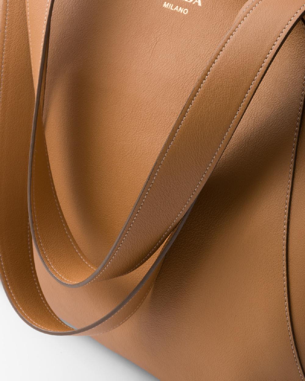 Prada Bolso tote de piel Venta caliente