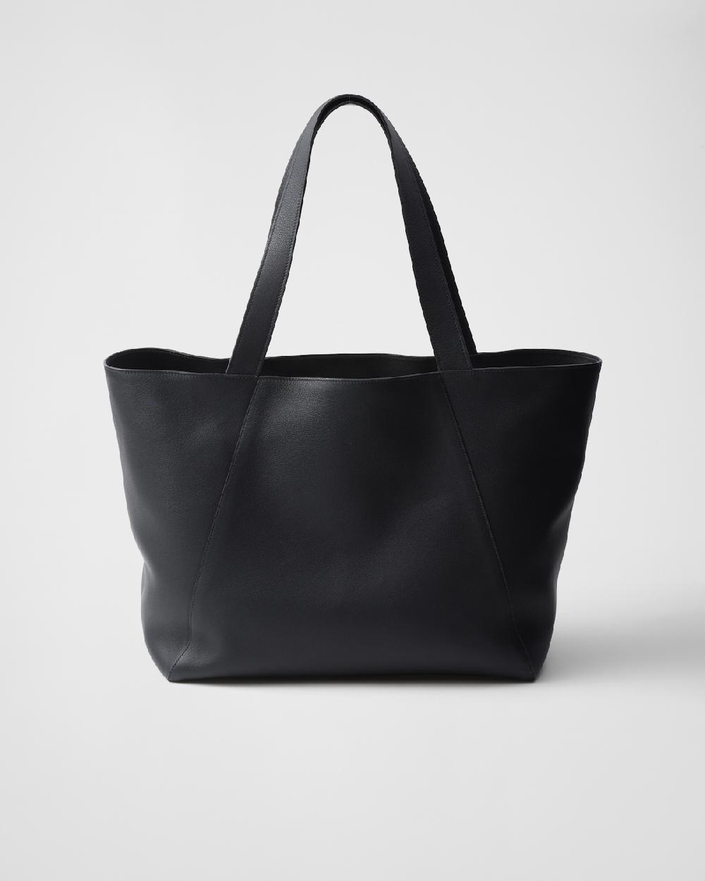 Prada Bolso tote de piel En oferta