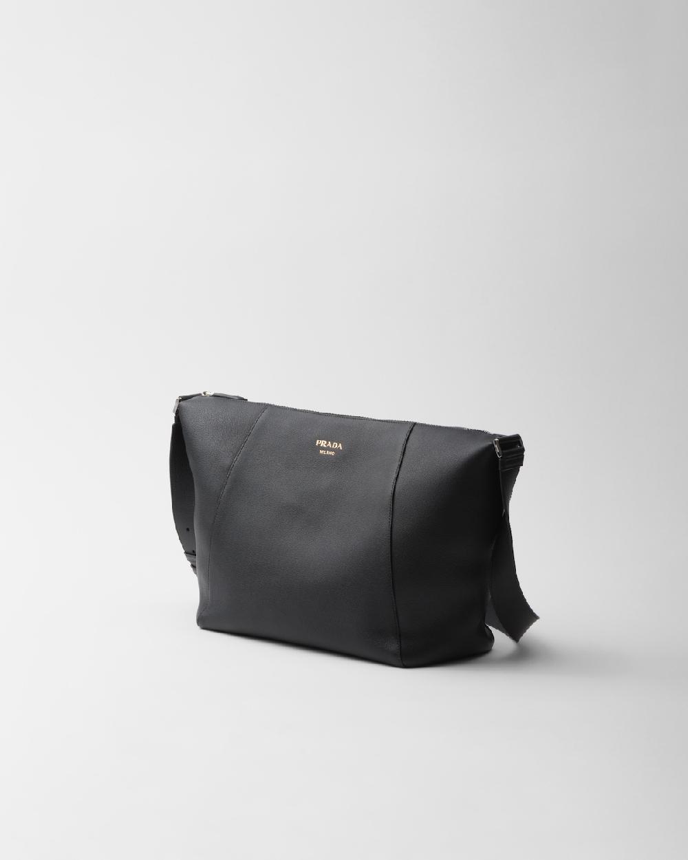 Prada Bolso bandolera de piel Gran oferta