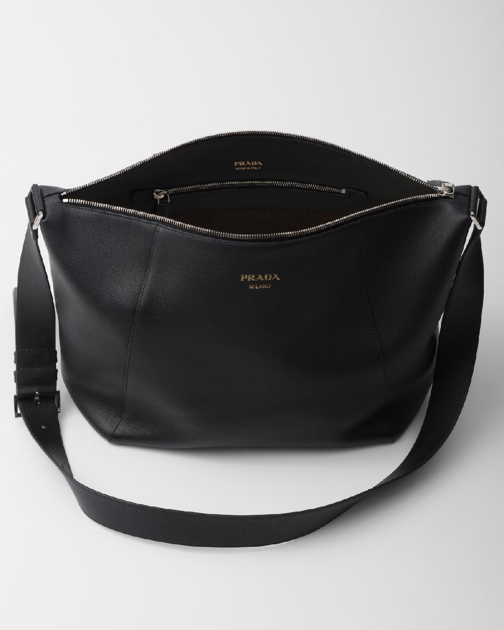 Prada Bolso bandolera de piel Gran oferta
