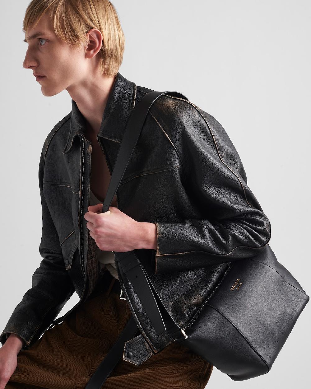 Prada Bolso bandolera de piel Rebajas baratas