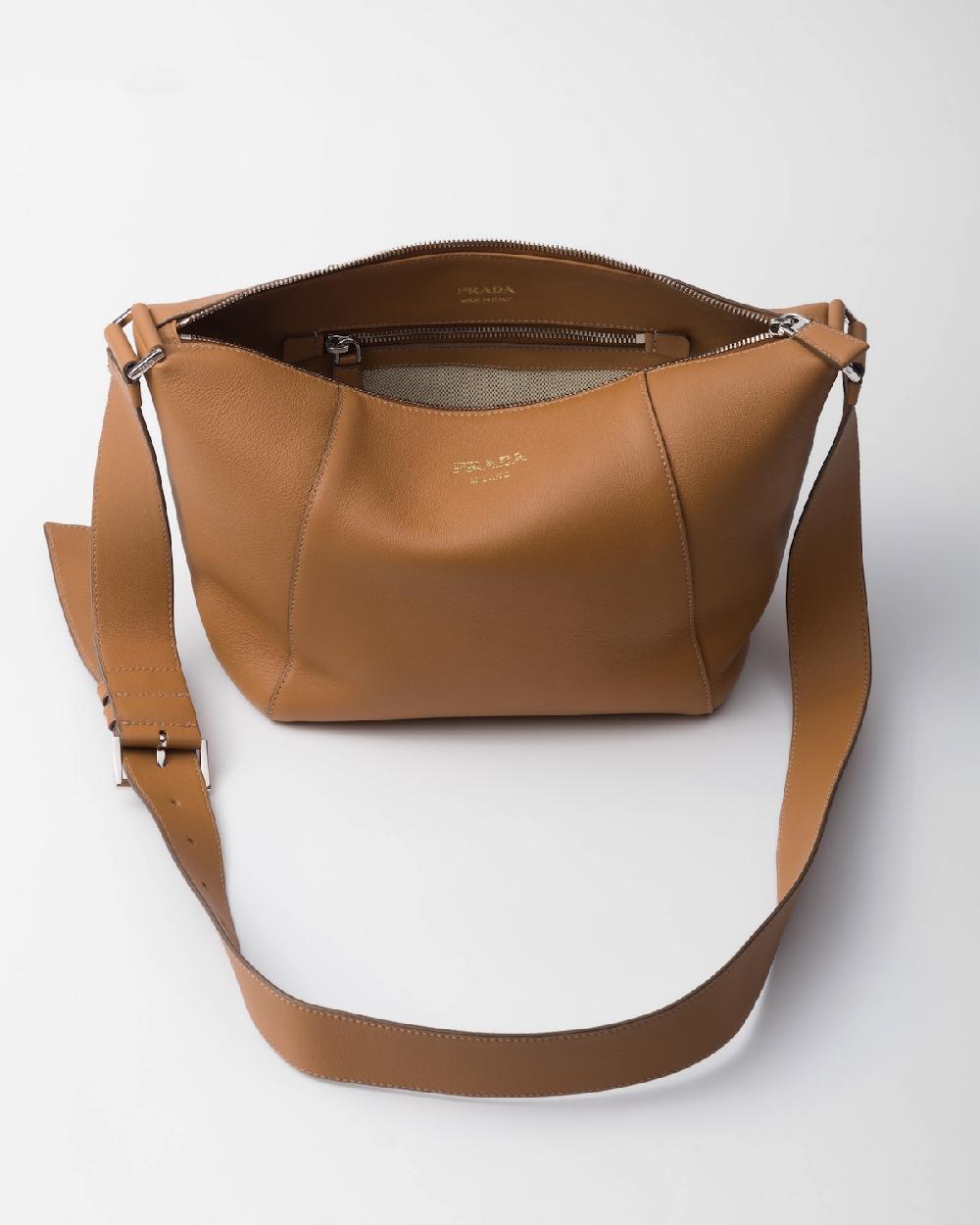 Prada Bolso bandolera de piel Rebajas de fábrica