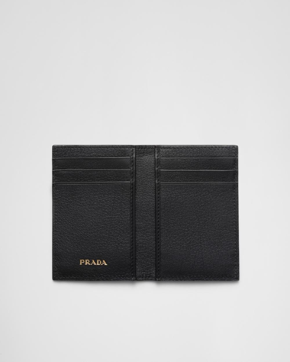 Prada Tarjetero de piel Rebajas top
