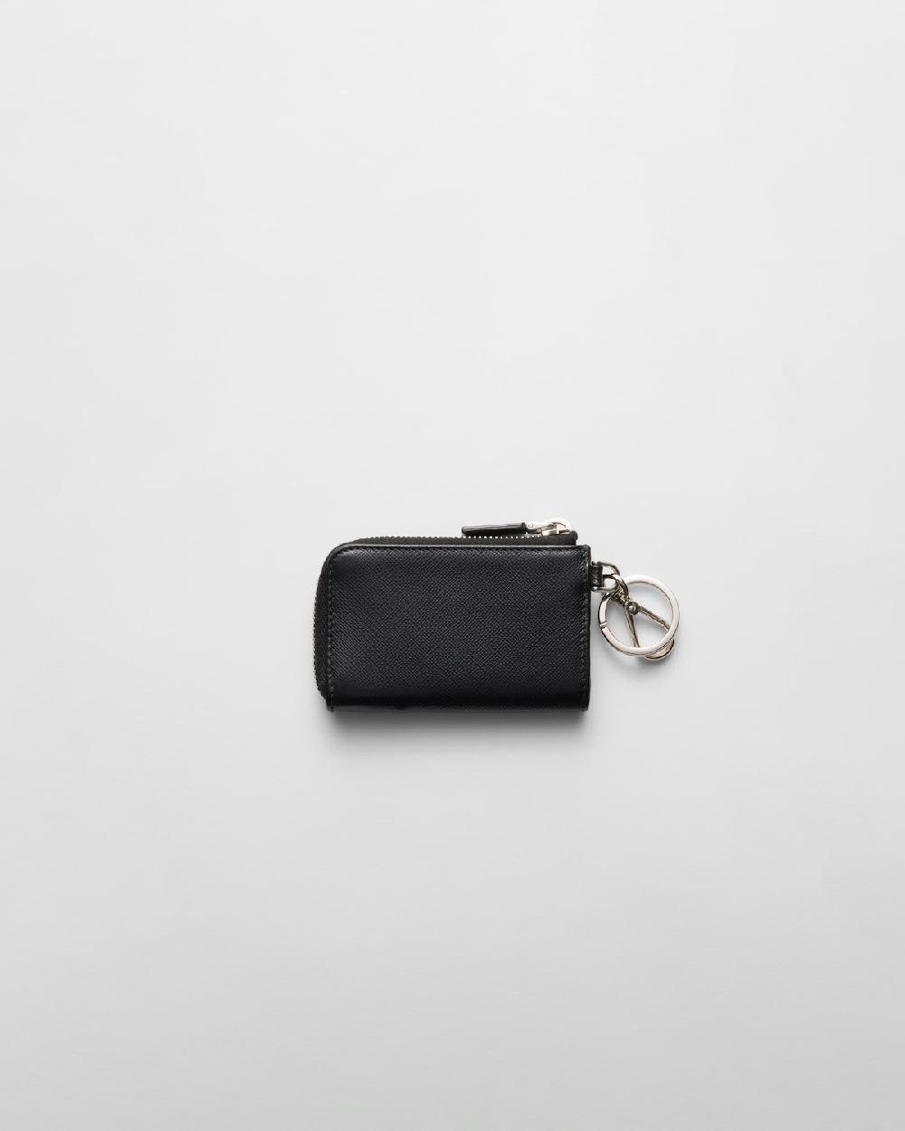 Prada Adorno para llavero de piel Saffiano Envío gratis