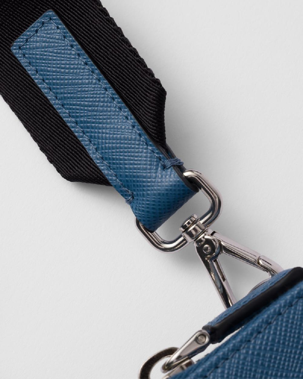 Prada Funda para smartphone de piel Saffiano Últimos 3 días