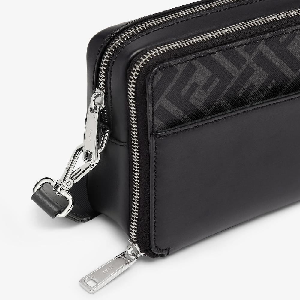 Fendi Camera Case Organizer Squared FF Libre de impuestos
