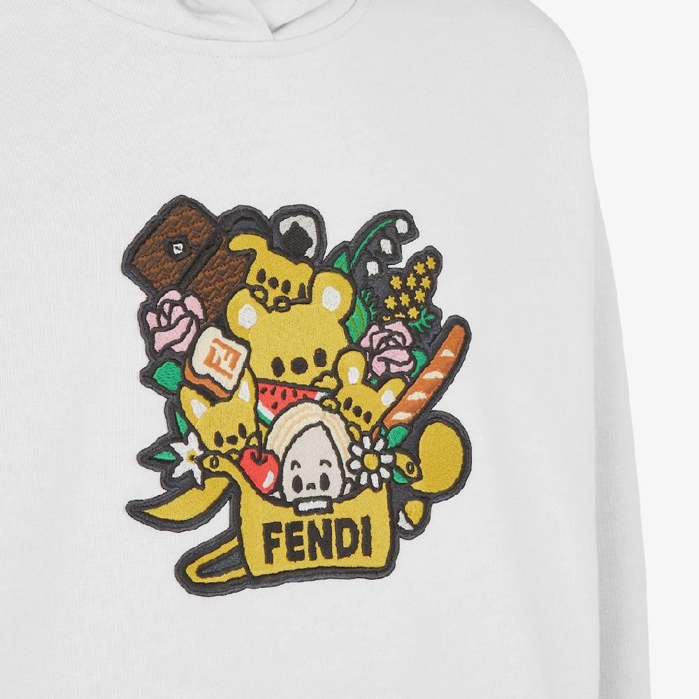 Fendi Sudadera Silvia And The Baguette Liquidación