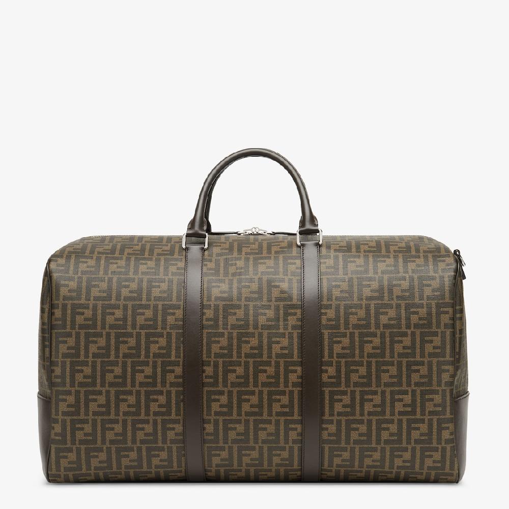 Fendi Bolsa de viaje FF grande Promoción trimestral