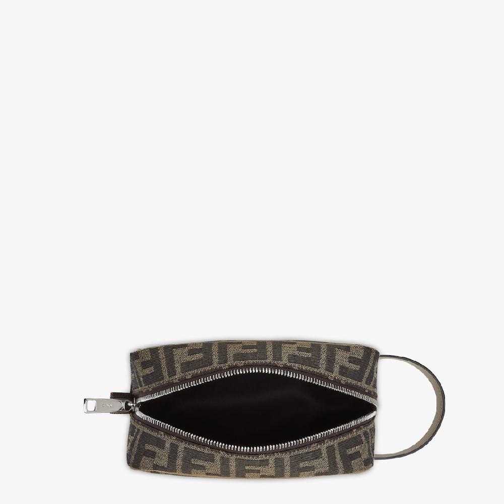 Fendi Neceser Small FF Jacquard Liquidación