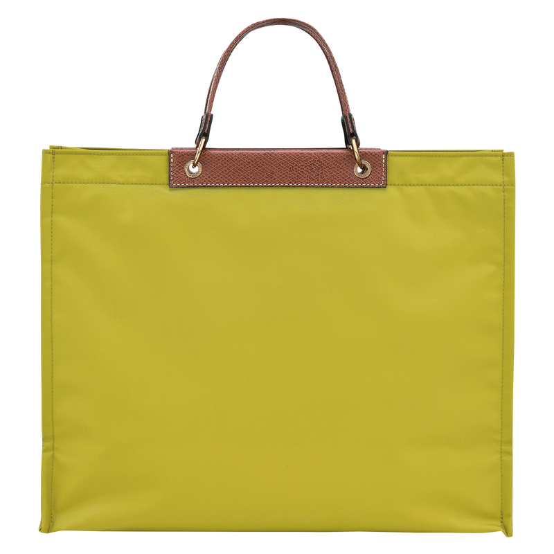 ﻿Longchamp Cabas Longchamp Bolso shopper L Tela - Verde Kiwi Precio ultrabajo