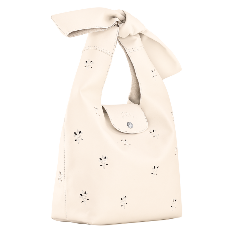 Longchamp Le Pliage Xtra Bolso de hombro M Cuero - Crudo Outlet online