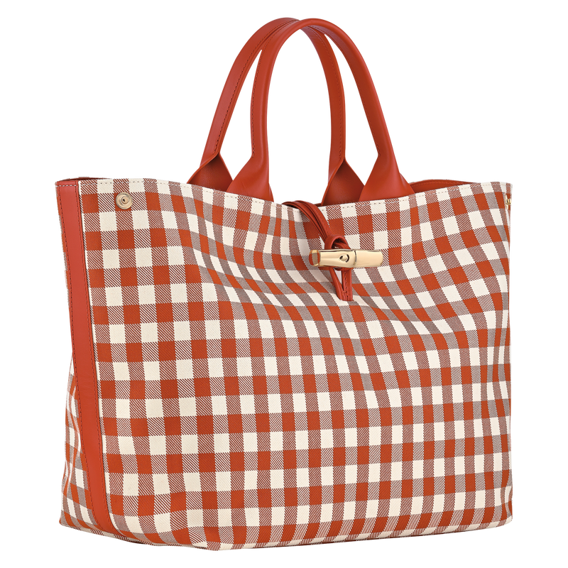 Longchamp Le Roseau Bolso con asa superior L Tela - Corteza Ofertas