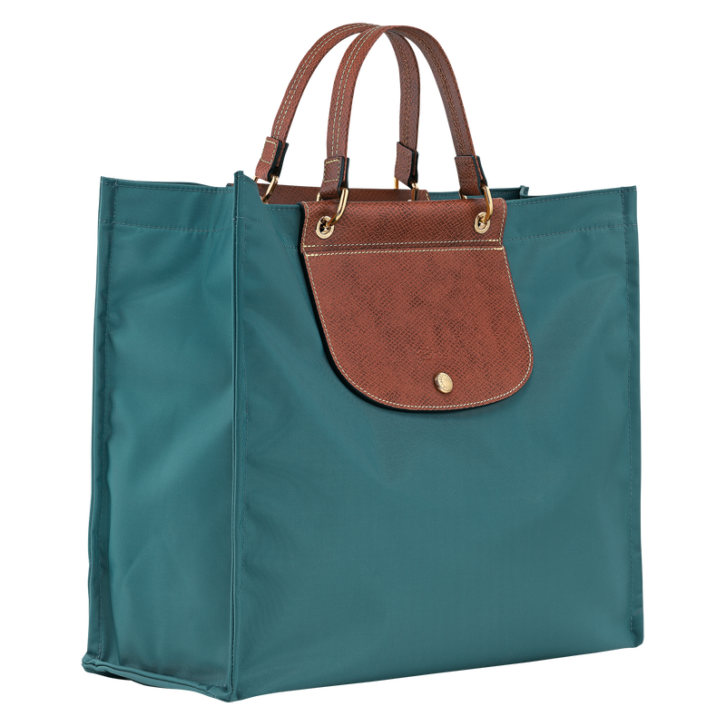 Longchamp Cabas Longchamp Bolso shopper L Tela - Cedro Venta caliente