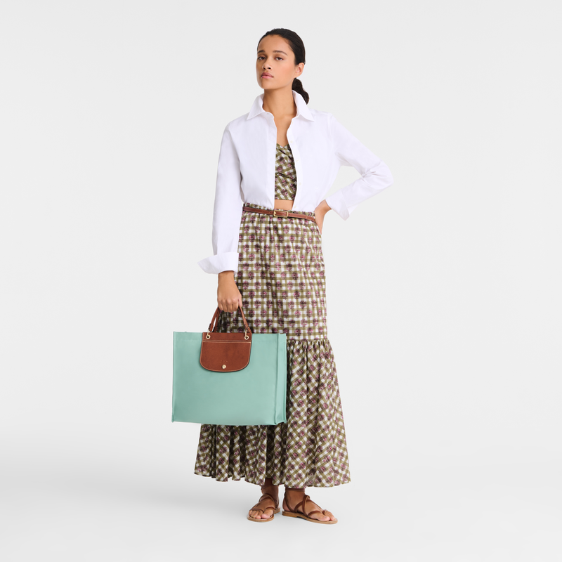 Longchamp Cabas Longchamp Bolso shopper L Tela - Verbena Gran oferta