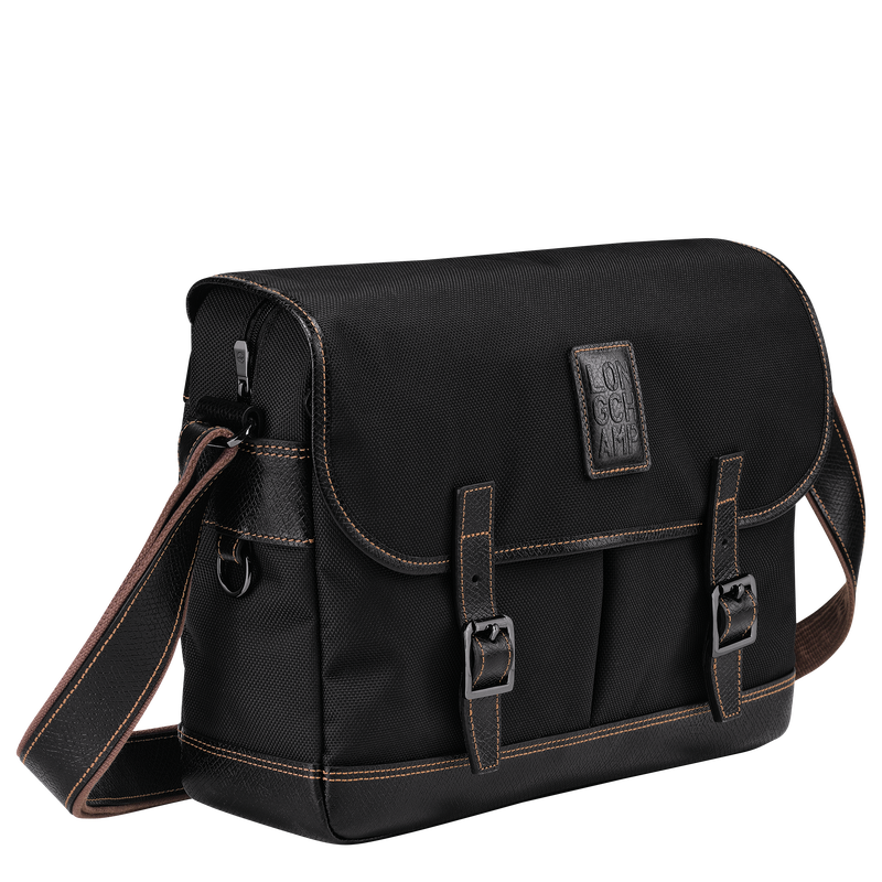 Longchamp Boxford Bolso bandolera L Lona reciclada - Negro Últimos 3 días