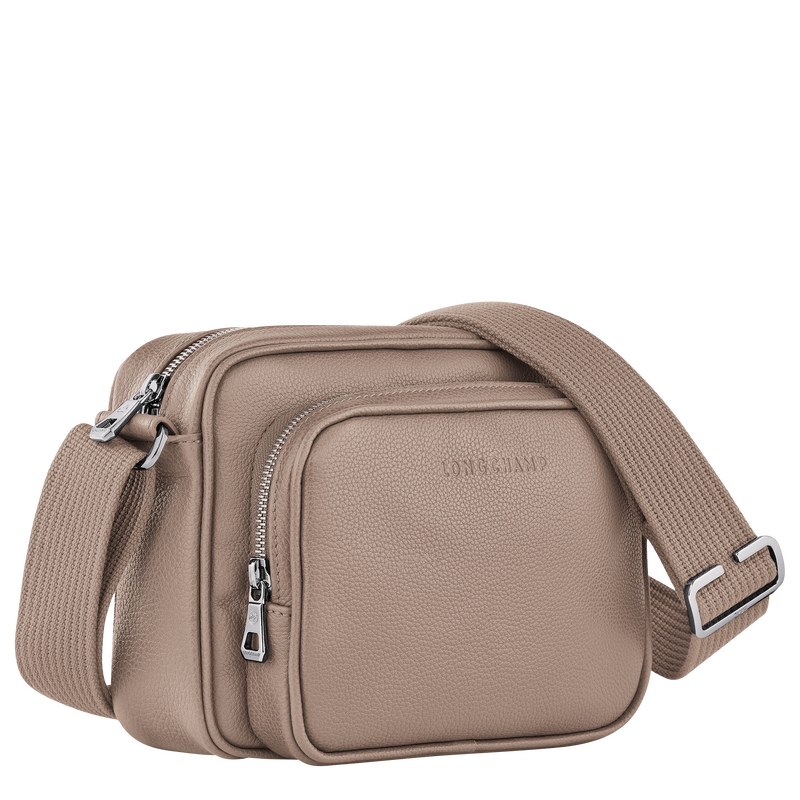 Longchamp Le Foulonné Bolsa para cámara S Cuero - Tórtola ÚLTIMAS EDICIONES