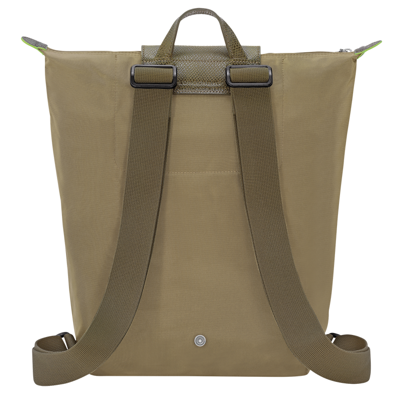 Longchamp Le Pliage Green Mochila M Tela - alcachofa Precio de fábrica