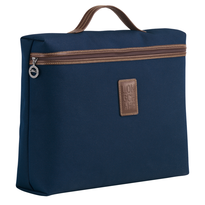 Longchamp Boxford Maletín S Lona reciclada - Azul Solo queda un día