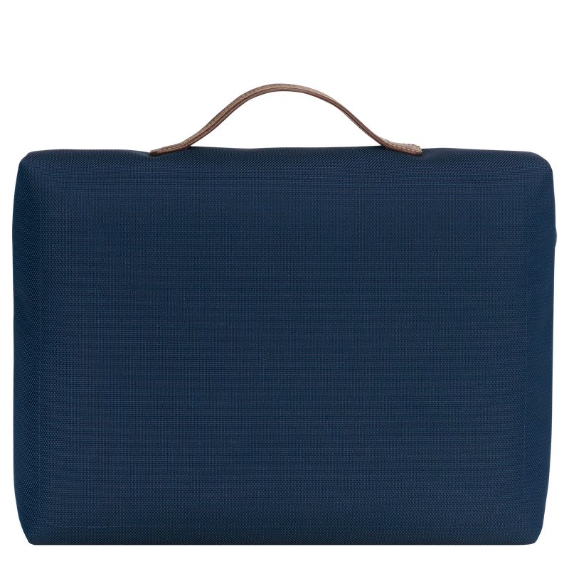 Longchamp Boxford Maletín S Lona reciclada - Azul Solo queda un día