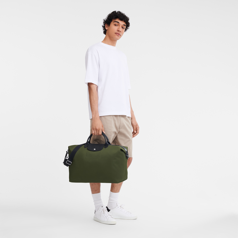 Longchamp Le Pliage Energy Bolsa de viaje L Lona reciclada - Caqui Tienda de fábrica