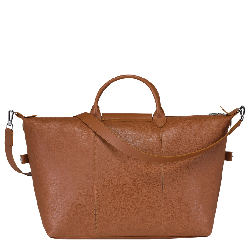 Longchamp Le Foulonné Bolsa de viaje L Cuero - Caramelo En oferta