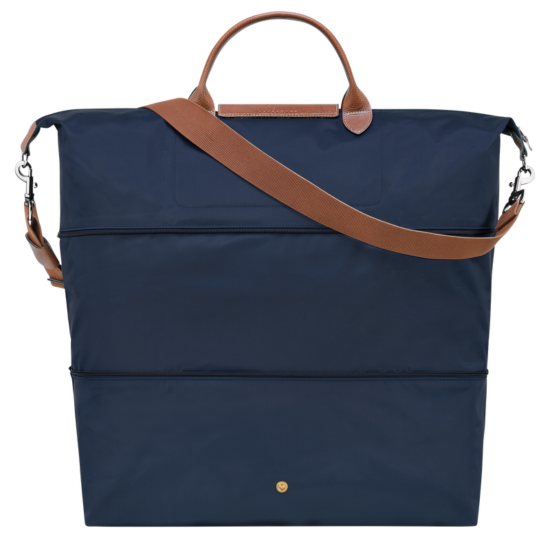 Longchamp Le Pliage Original Bolsa de viaje ampliable Lona reciclada - Azul Marino 2025