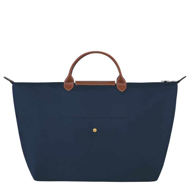 Longchamp Le Pliage Original Bolsa de viaje L Lona reciclada - Azul Marino Outlet