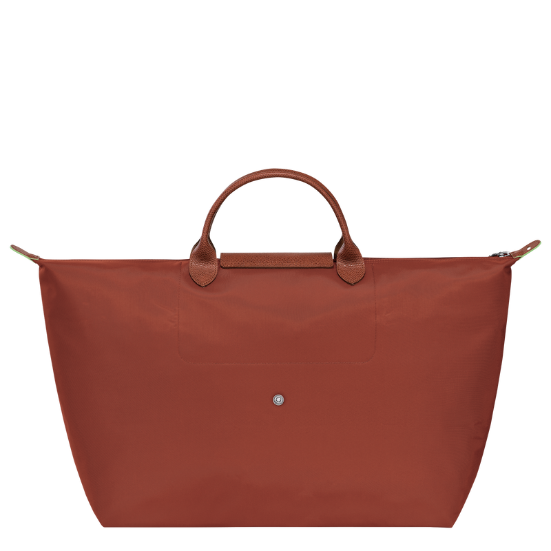 Longchamp Le Pliage Green Bolsa de viaje L Lona reciclada - Castaño Rebajas