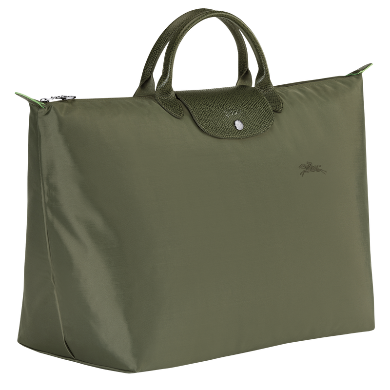 Longchamp Le Pliage Green Bolsa de viaje L Lona reciclada - Bosque Ofertas
