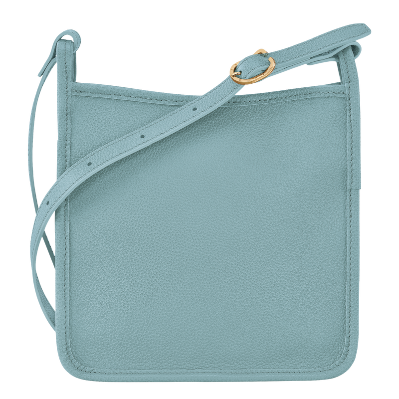 Longchamp Le Foulonné Bolso bandolera con cremallera S Cuero - Eucalipto Rebajas de fábrica