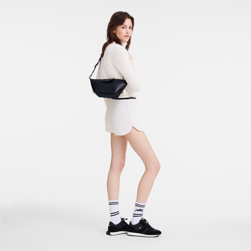 Longchamp Le Pliage Xtra Bolso bandolera XS Cuero - Negro Descuento