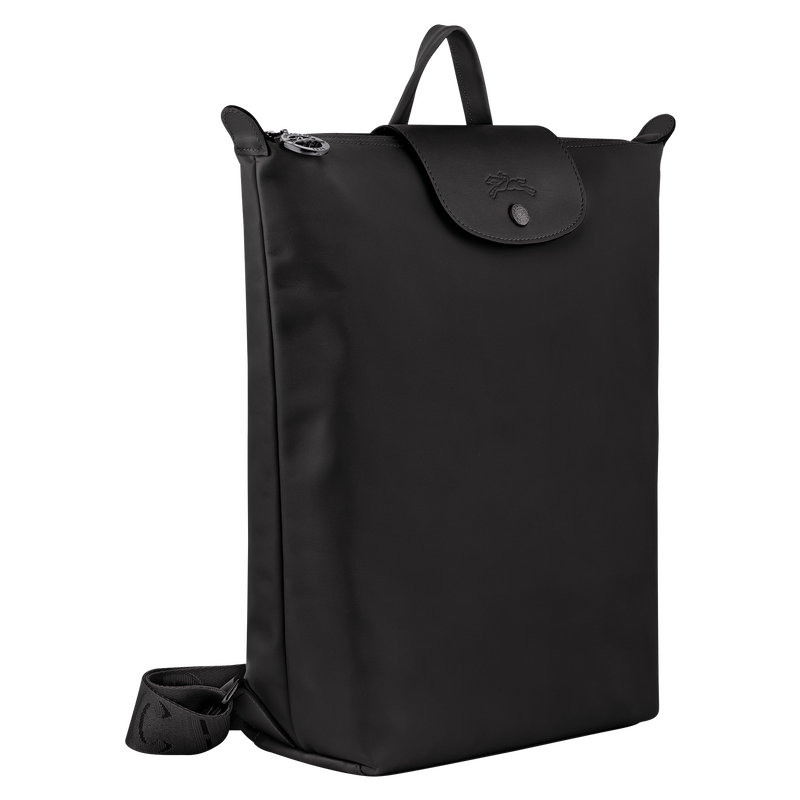 Longchamp Le Pliage Xtra Mochila M Cuero - Negro Rebajas online
