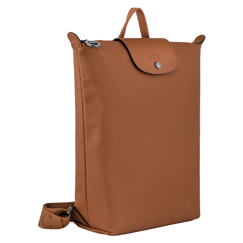 Longchamp Le Pliage Xtra Mochila M Cuero - Coñac Rebajas top