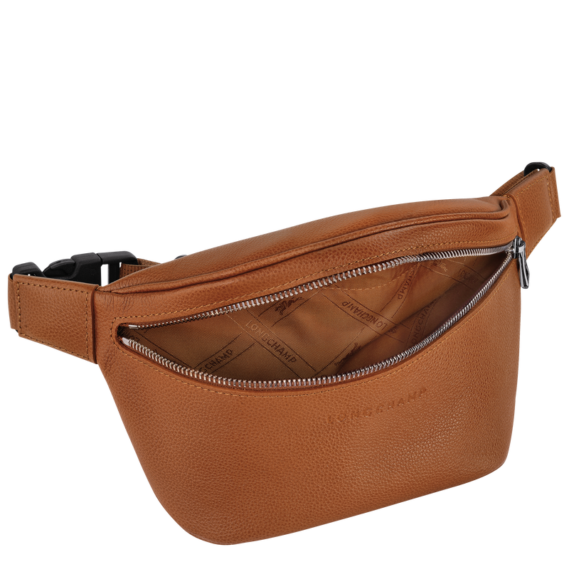 Longchamp Le Foulonné Riñonera M Cuero - Caramelo Envío gratis