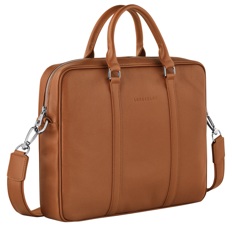 Longchamp Le Foulonné Maletín XS Cuero - Caramelo Oferta especial