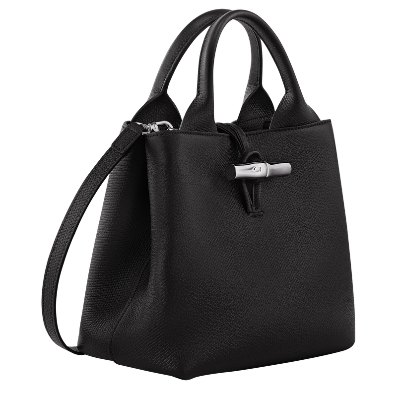Longchamp Le Roseau Bolso con asa superior S Cuero - Negro Envío gratis