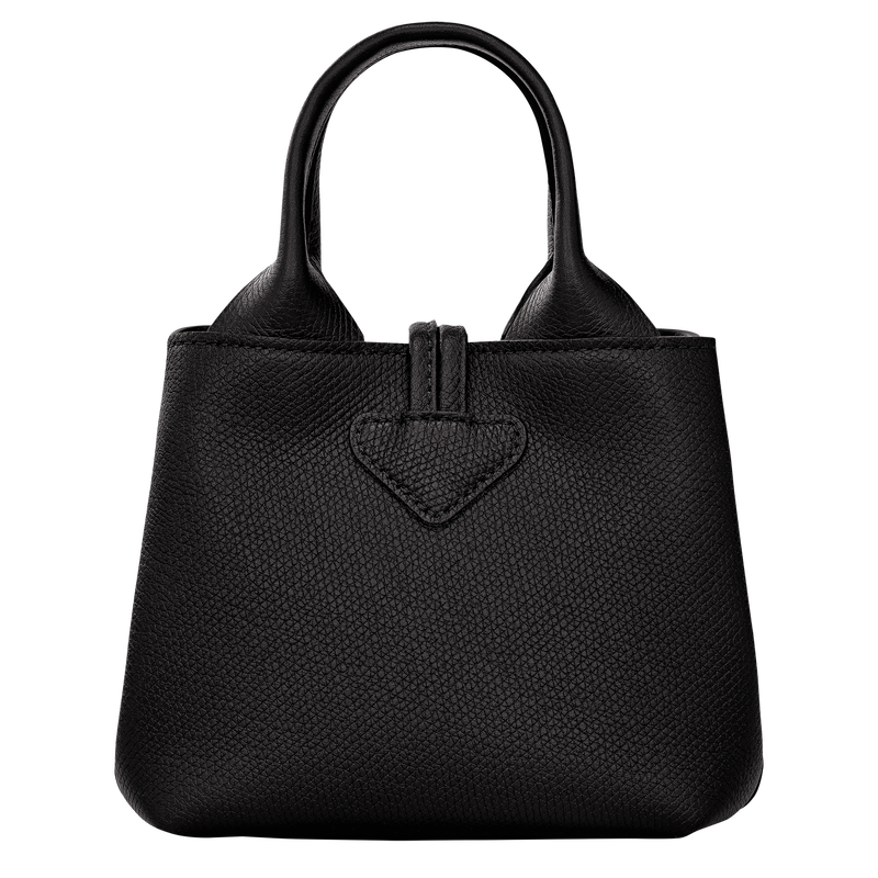 Longchamp Le Roseau Bolso con asa superior XS Cuero - Negro Promoción por tiempo limitado