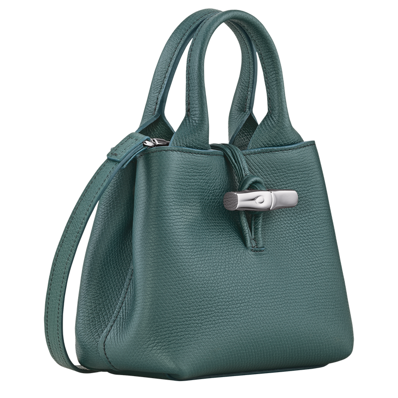 Longchamp Le Roseau Bolso con asa superior XS Cuero - Cedro Solo hoy