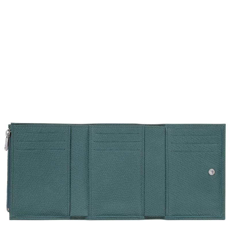 Longchamp Le Roseau Cartera Cuero - Cedro Promoción trimestral