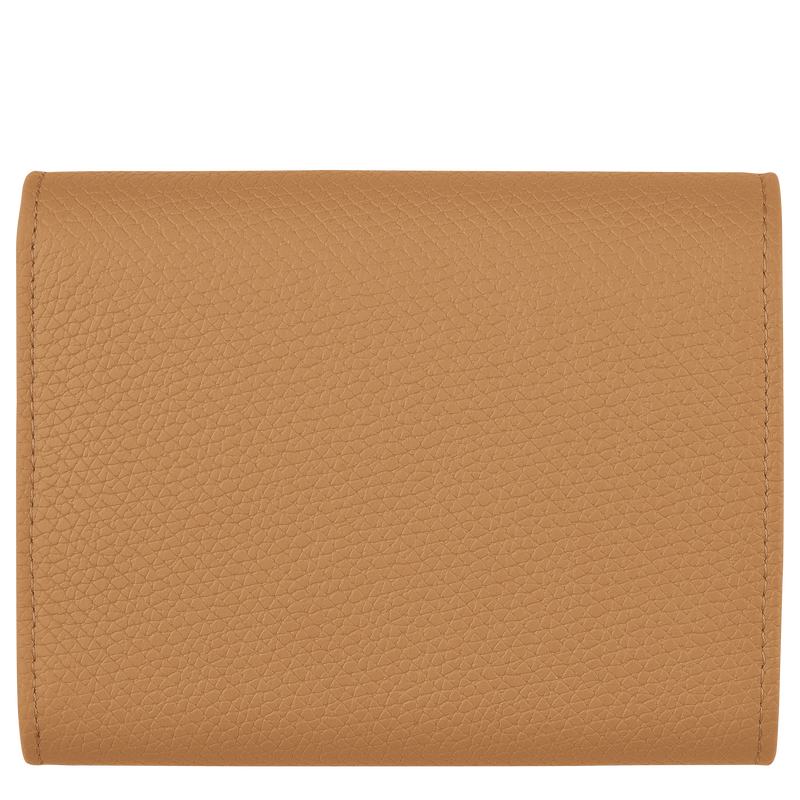 Longchamp Le Roseau Cartera Cuero - Nuez Superdescuento