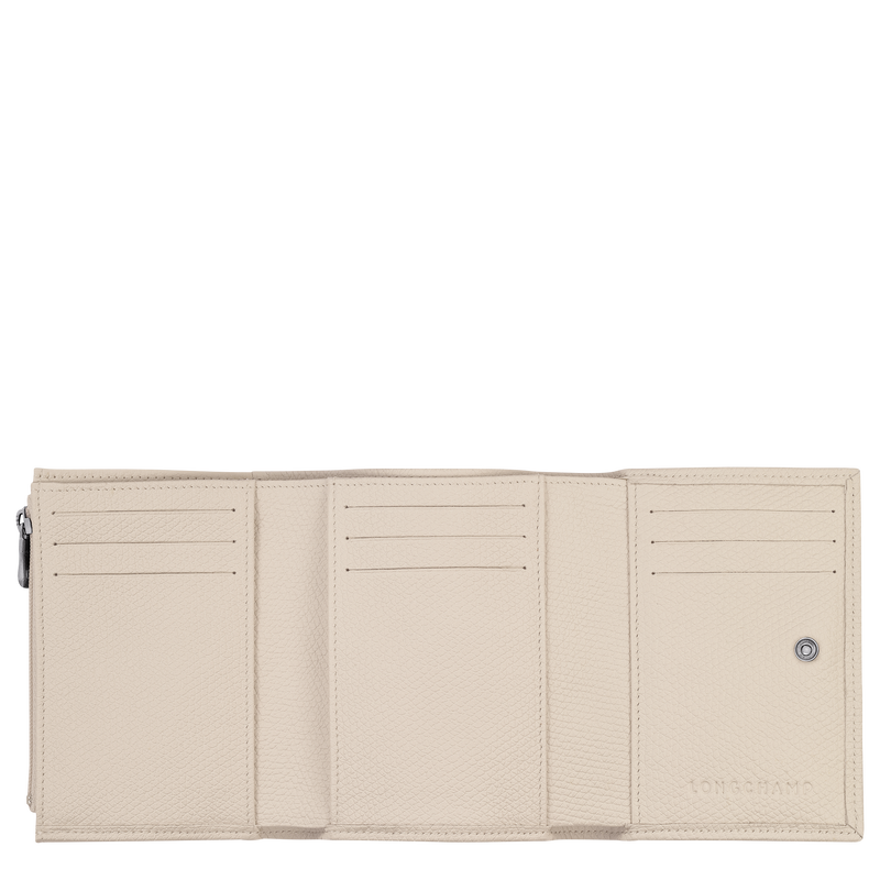 Longchamp Le Roseau Cartera Cuero - Papel Grandes descuentos