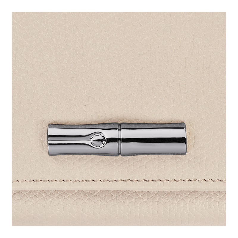 Longchamp Le Roseau Cartera Cuero - Papel Grandes descuentos