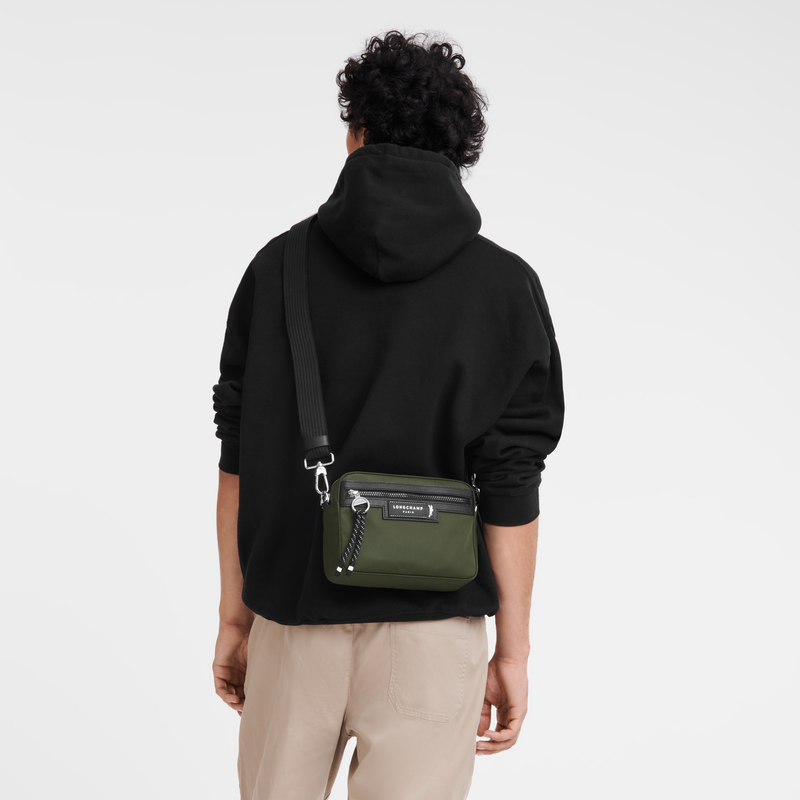 Longchamp Le Pliage Energy Bolso bandolera S Lona reciclada - Caqui Outlet online