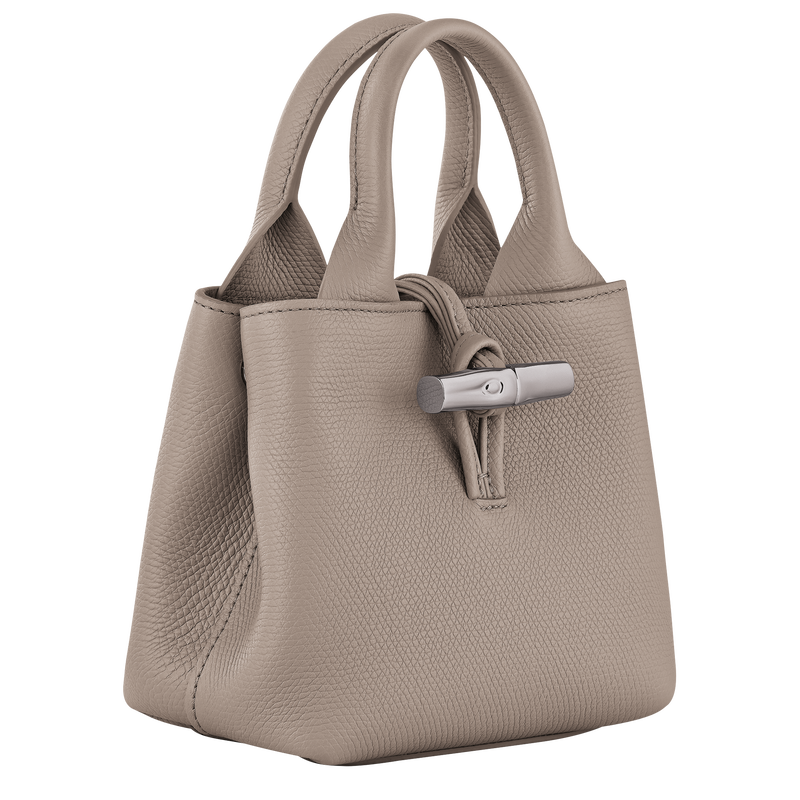 Longchamp Le Roseau Bolso con asa superior XS Cuero - Arcilla Gran oferta