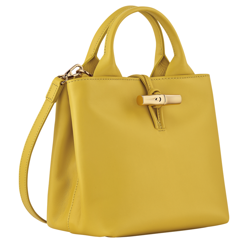 Longchamp Le Roseau Bolso con asa superior S Cuero - Jenjibre Los más vendidos