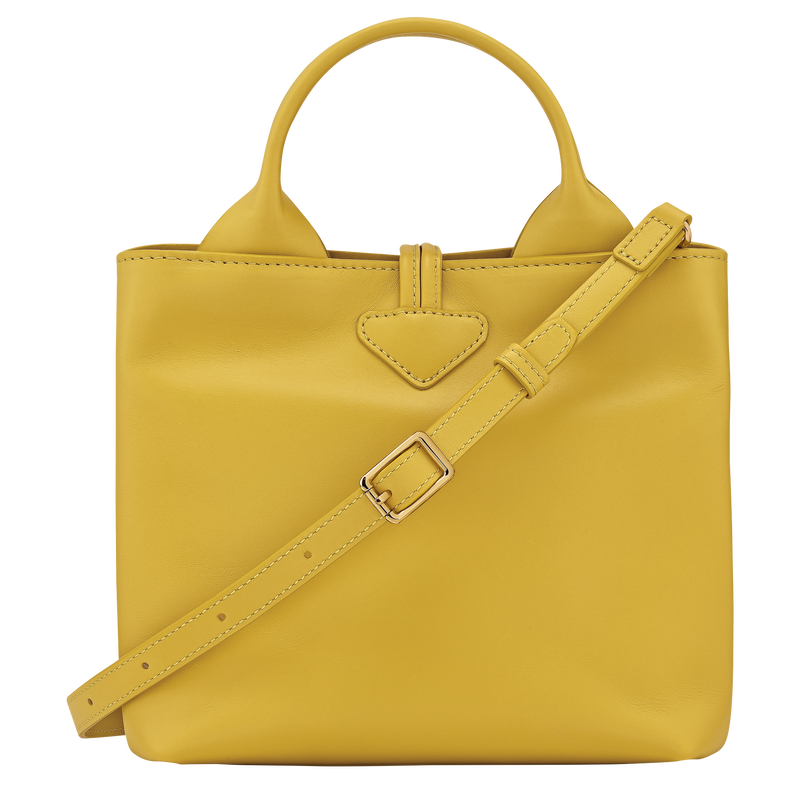 Longchamp Le Roseau Bolso con asa superior S Cuero - Jenjibre Los más vendidos