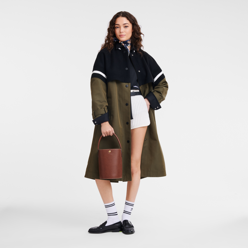 Longchamp Épure Bolso saco S Cuero - Marrón Mejor oferta
