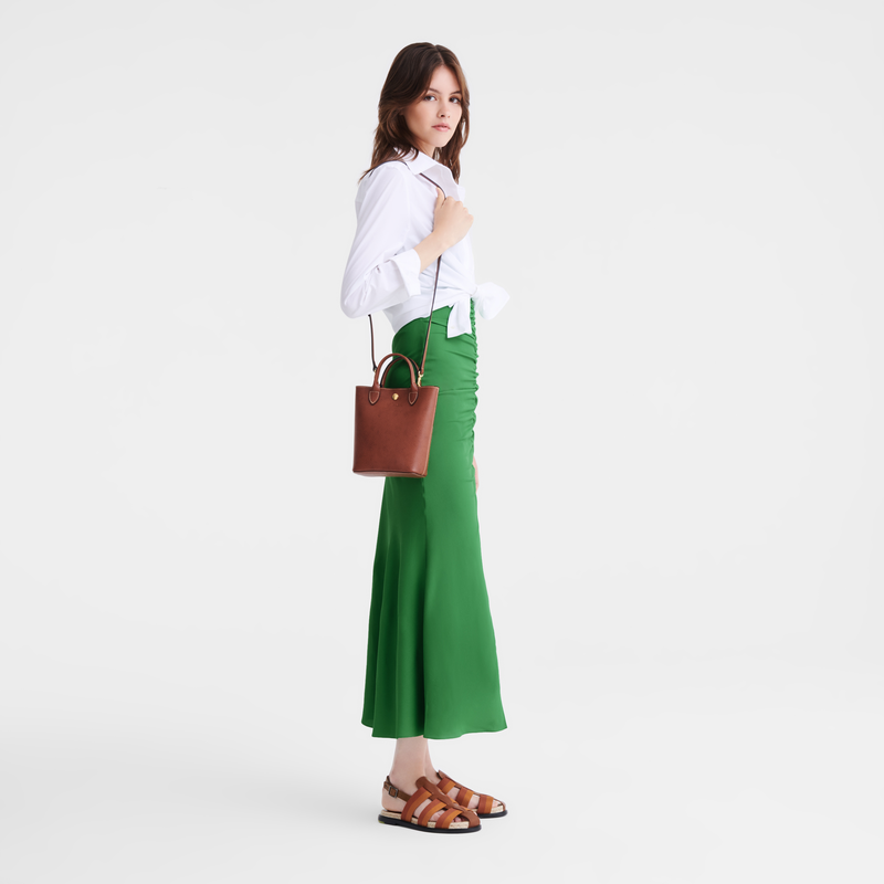 Longchamp Épure Bolso shopper XS Cuero - Marrón Envío gratis